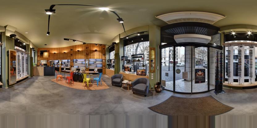 Visite virtuelle 360° de Julien l' Opticien Lyon à Lyon – Opticien – Webvisite