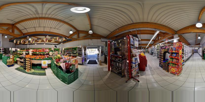 Visite virtuelle 360 de Intermarché Super - Guillestre