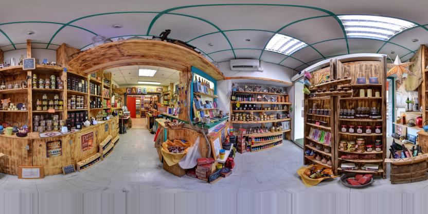 Visite virtuelle 360 de Mlle Flor à Luz-Saint-Sauveur – Épicerie fine – Webvisite