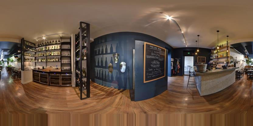 Visite virtuelle 360° de Madame Jeanne à Marseille – Restaurant – Webvisite