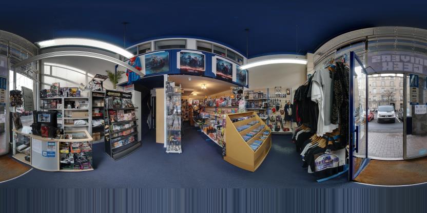 Visite virtuelle 360 de Univers Geek à Clermont-Ferrand – Magasin de jeux – Webvisite