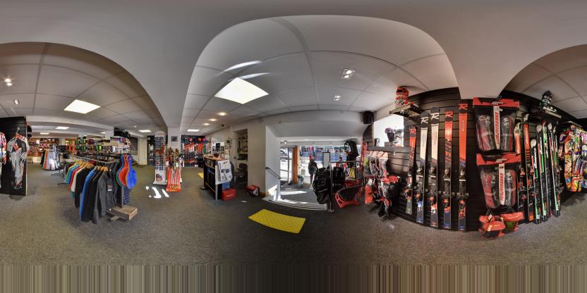 Visite virtuelle 360 de Carrel Sports Skimium a Les Deux-Alpes - Webvisite