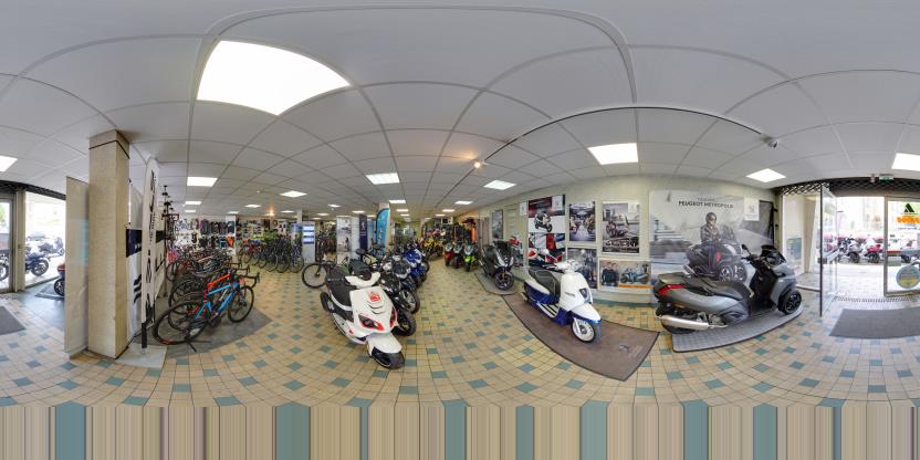 Visite virtuelle 360 de City Bike Shop Atelier à Libourne – Magasin de vélos – Webvisite