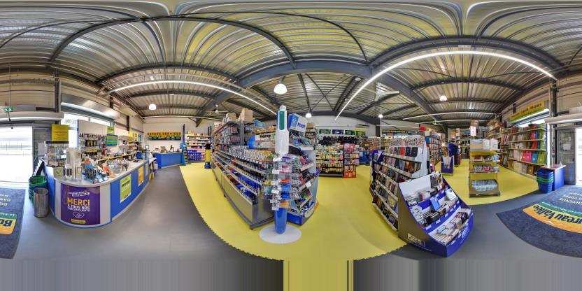 Visite virtuelle 360 de Bureau Vallée Moûtiers - Moutiers