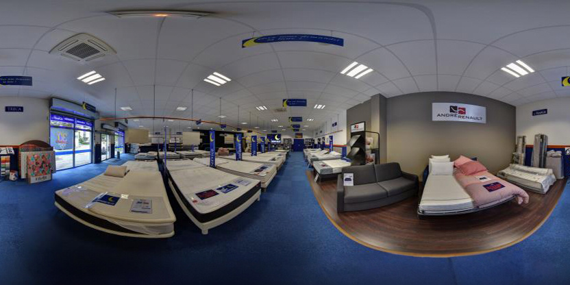 Visite virtuelle 360 de La Compagnie du Lit - Moutiers