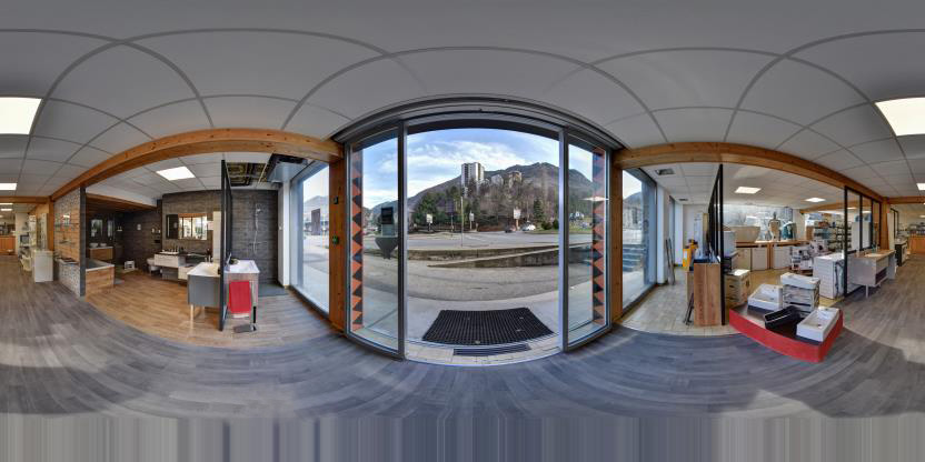 Visite virtuelle 360° de Sanitherm J.Blanc-Tailleur à Moutiers – Entreprise de construction – Webvisite