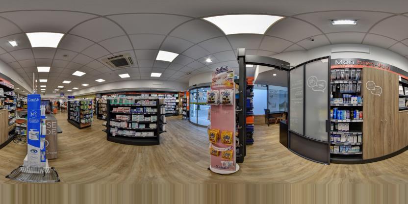 Visite virtuelle 360° de Pharmacie Malherbe Perrot à Grenoble – Pharmacie – Webvisite