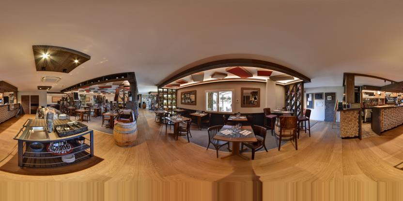 Visite virtuelle 360° de Le Bistrot de Châteauneuf à Orange – Restaurant – Webvisite