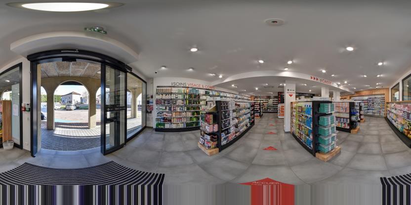 Visite virtuelle 360 de Pharmacie de Villette d'Anthon 2020 - Villette-d'Anthon
