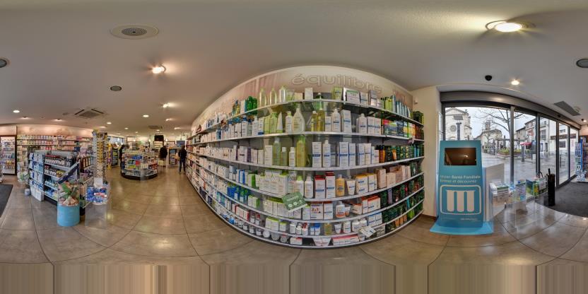 Visite virtuelle 360° de Pharmacie Du Marché - Mauguio à Mauguio – Pharmacie – Webvisite
