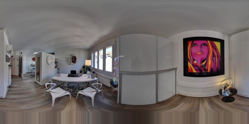 Visite virtuelle 360 de Dermalya Maquillage Permanent à Lyon – Institut de beauté – Webvisite