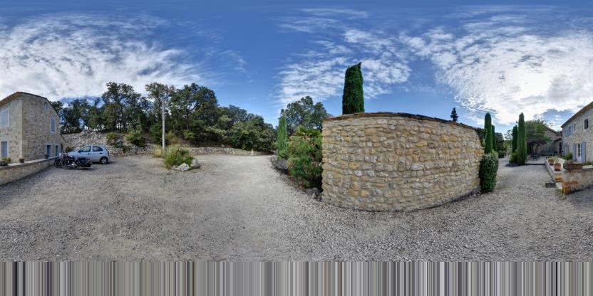 Visite virtuelle 360 de Mas Bella Cortis - La Garde-Adhémar