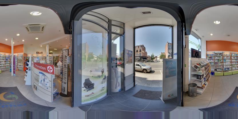 Visite virtuelle 360° de Pharmacie Djoumfo à Roubaix – Pharmacie – Webvisite
