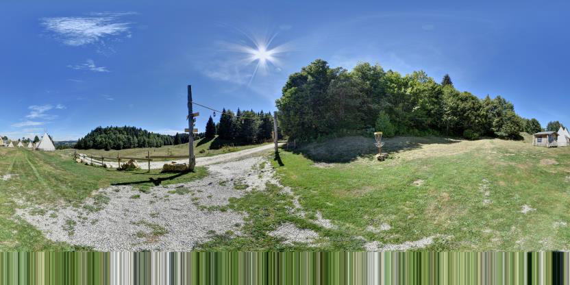 Visite virtuelle 360 de Village Tipi - Le Revard