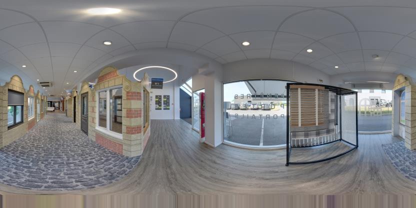 Visite virtuelle 360° de Art et Fenêtres Atlantide à Beaurains – Menuisier – Webvisite