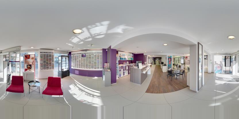 Visite virtuelle 360 de Opticien Alain Afflelou - Andernos-les-Bains a Andernos-les-Bains - Webvisite