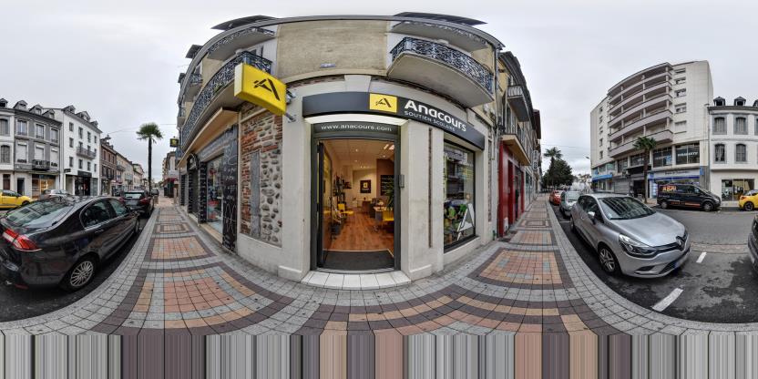 Visite virtuelle 360 de Anacours - Cours Valjean - Tarbes