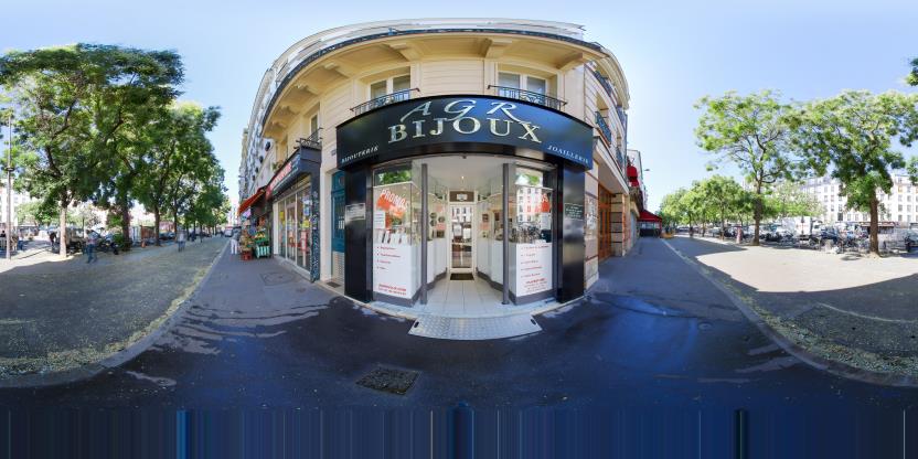 Visite virtuelle 360° de AGR Bijoux à Paris – Bijouterie – Webvisite