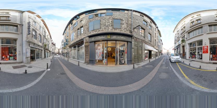 Visite virtuelle 360 de Le Salon De Jane à Aurillac – Salon de coiffure – Webvisite
