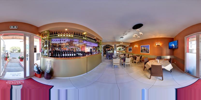 Visite virtuelle 360° de A Punta à Calvi – Restaurant – Webvisite