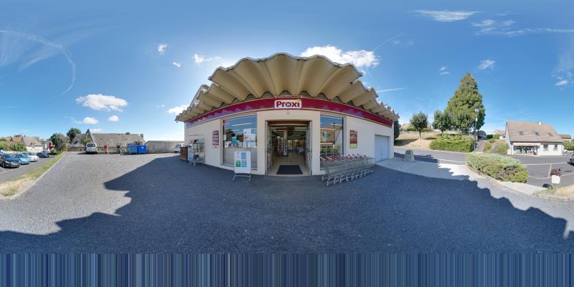 Visite virtuelle 360 de Superette Proxi a Saint-Mamet-la-Salvetat - Webvisite