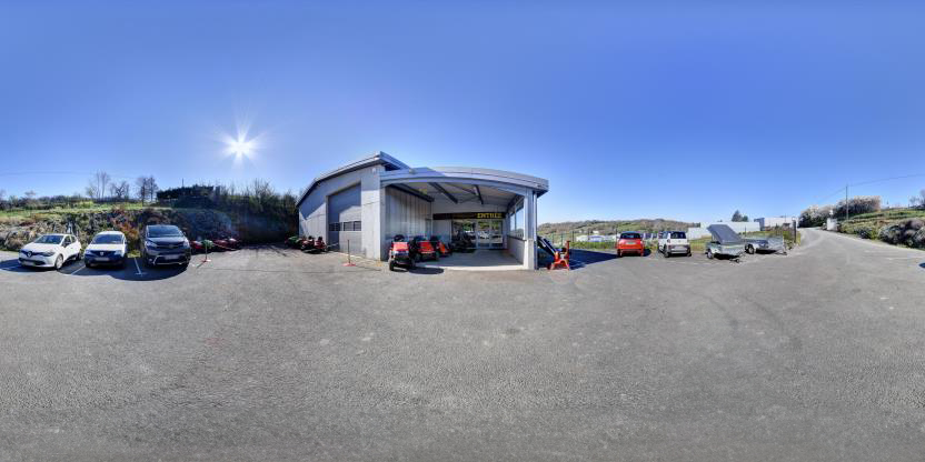 Visite virtuelle 360 de Monreysse Motoculture à Capdenac – Magasin de bricolage – Webvisite