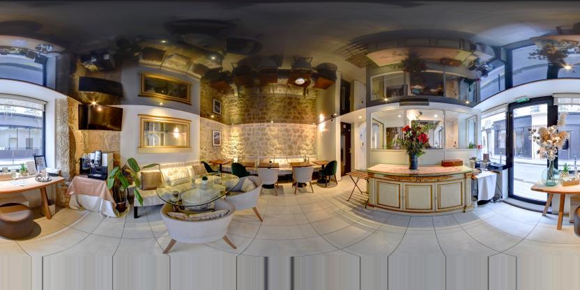 Visite virtuelle 360° de Hôtel du Lion d’or Louvre à Paris – Hôtel – Webvisite