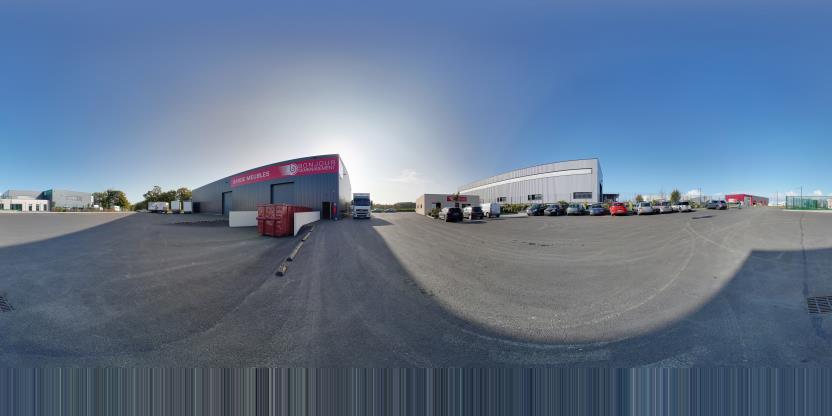 Visite virtuelle 360° de Bonjour Déménagement - Miniac à Miniac-Morvan – Magasin de meubles – Webvisite