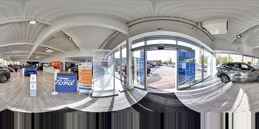 Visite virtuelle 360° de Garage Gambetta - Ford Villefranche à Villefranche-sur-Saône – Concessionnaire automobile – Webvisite