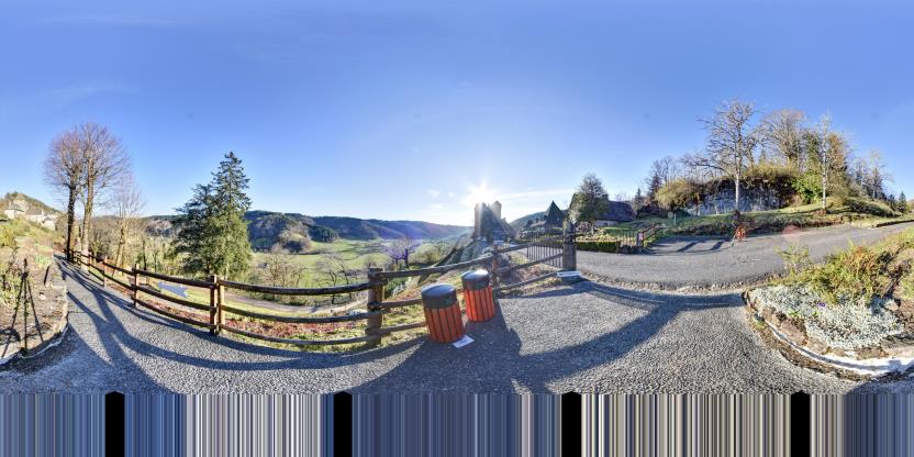 Visite virtuelle 360 de Château d'Anjony à Tournemire – Musée – Webvisite