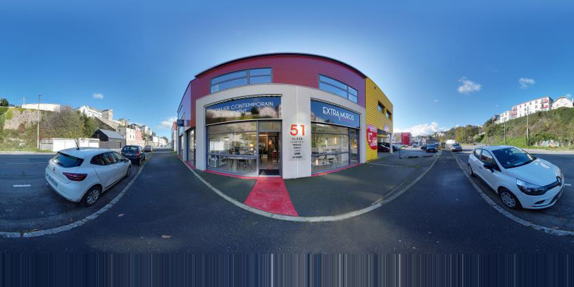 Visite virtuelle 360° de Extra-Muros à Brest – Magasin de meubles – Webvisite