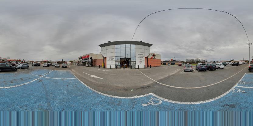 Visite virtuelle 360 de Intermarché SUPER Yvrac et Drive - Yvrac