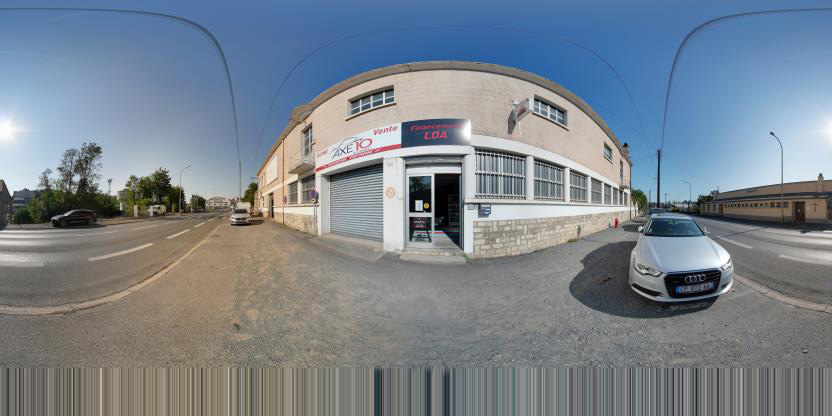 Visite virtuelle 360 de Axe 10 Automobiles a Poitiers en Vienne - Webvisite