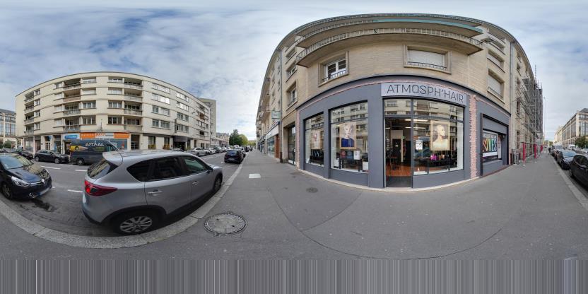 Visite virtuelle 360° de Atmosph'hair à Caen – Salon de coiffure – Webvisite