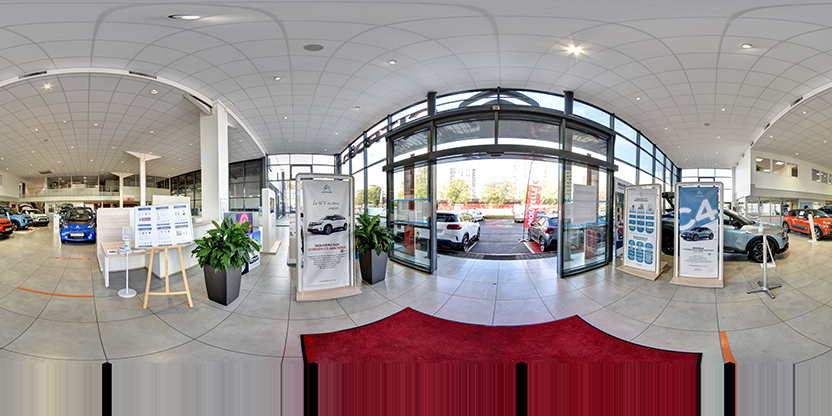 Visite virtuelle 360° de GARAGE THIVOLLE - Citroën à Villefranche-sur-Saône – Concessionnaire automobile – Webvisite
