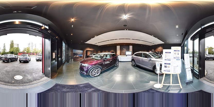 Visite virtuelle 360 de DS Store à Villefranche-sur-Saône – Concessionnaire automobile – Webvisite