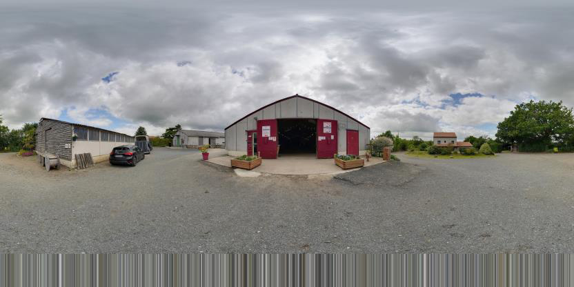 Visite virtuelle 360° de Association Cheval Découverte Ecurie de Mauny à Trémentines – Centre équestre – Webvisite