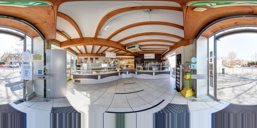 Visite virtuelle 360 de La Minute Gourmande à Reims – Restauration rapide – Webvisite