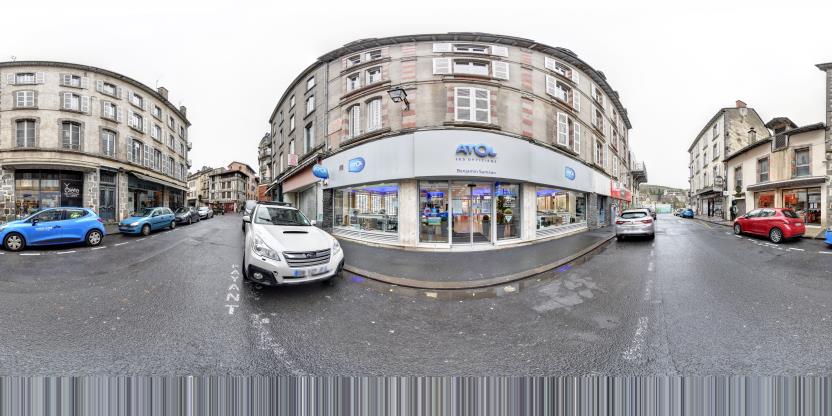 Visite virtuelle 360 de Bj Optique - Aurillac