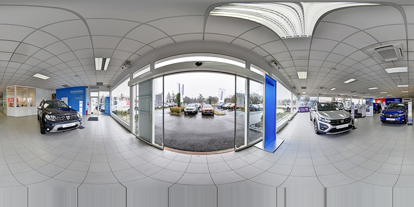 Visite virtuelle 360 de Dacia Mâcon a Macon - Webvisite