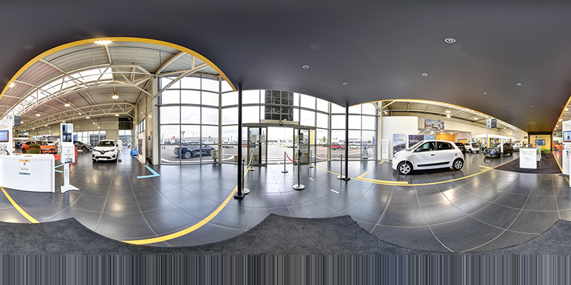 Visite virtuelle 360° de Renault Chalon - Groupe Thivolle à Chalon-sur-Saône – Concessionnaire automobile – Webvisite