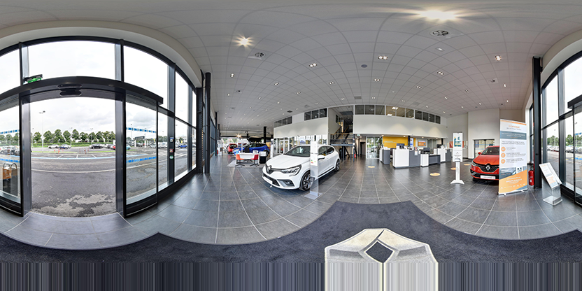 Visite virtuelle 360° de Renault Saint-Etienne à Saint-Étienne – Concessionnaire automobile – Webvisite