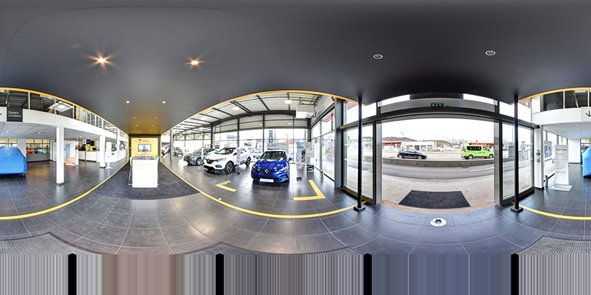 Visite virtuelle 360° de Renault Givors à Givors – Concessionnaire automobile – Webvisite