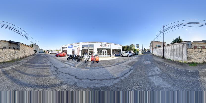 Visite virtuelle 360 de Scootstendances - Pernes-les-Fontaines