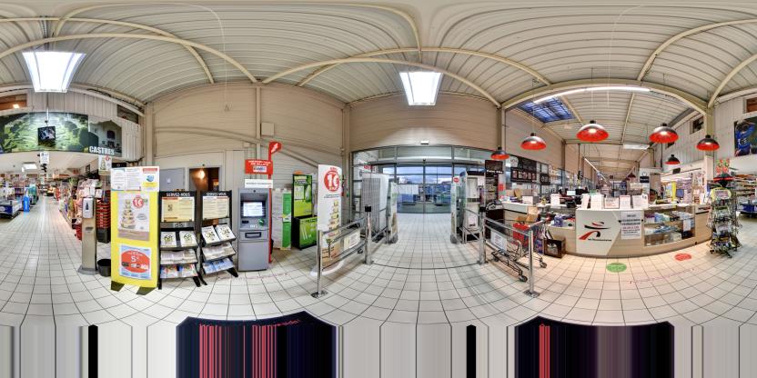 Visite virtuelle 360° de Intermarché SUPER Castres et Drive à Castres – Supermarché – Webvisite