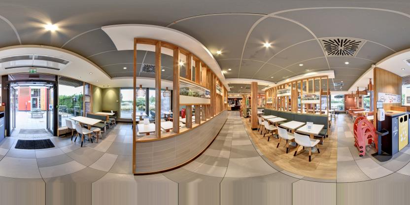 Visite virtuelle 360 de McDonald's Cap Sud à Roques – Restauration rapide – Webvisite