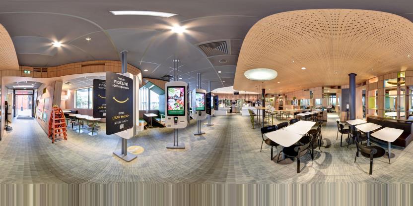 Visite virtuelle 360 de McDonald's Sudaxe - Muret