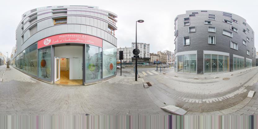 Visite virtuelle 360 de École Montessori 21 Aubervilliers-Villette à Auberbilliers – Enseignement Scolaire – Webvisite