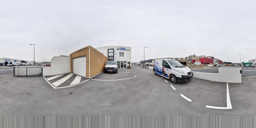 Visite virtuelle 360° de Sud Accessibilité à Narbonne – Entreprise de construction – Webvisite