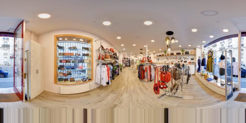 Visite virtuelle 360 de Chercheminippes - Boutique Accessoires de mode - Paris